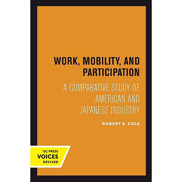 Work, Mobility, and Participation, Robert E. Cole