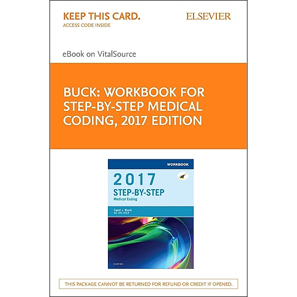 Workbook for Step-by-Step Medical Coding, 2017 Edition - E-Book, Carol J. Buck