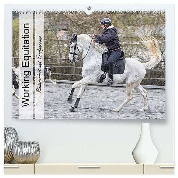 Working Equitation (hochwertiger Premium Wandkalender 2025 DIN A2 quer), Kunstdruck in Hochglanz, Calvendo, Marion Sixt