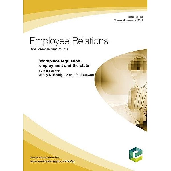 Workplace regulation, employment and the State
