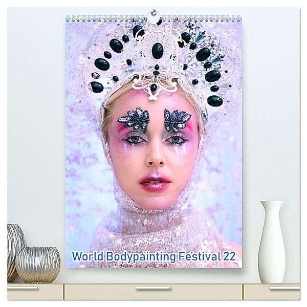 World Bodypainting Festival 22 (hochwertiger Premium Wandkalender 2024 DIN A2 hoch), Kunstdruck in Hochglanz, Dmitri Moisseev