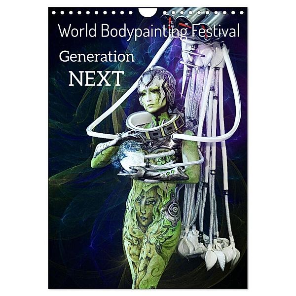 World Bodypainting Festival: Generation NEXT (Wandkalender 2024 DIN A4 hoch), CALVENDO Monatskalender, Dmitri Moisseev