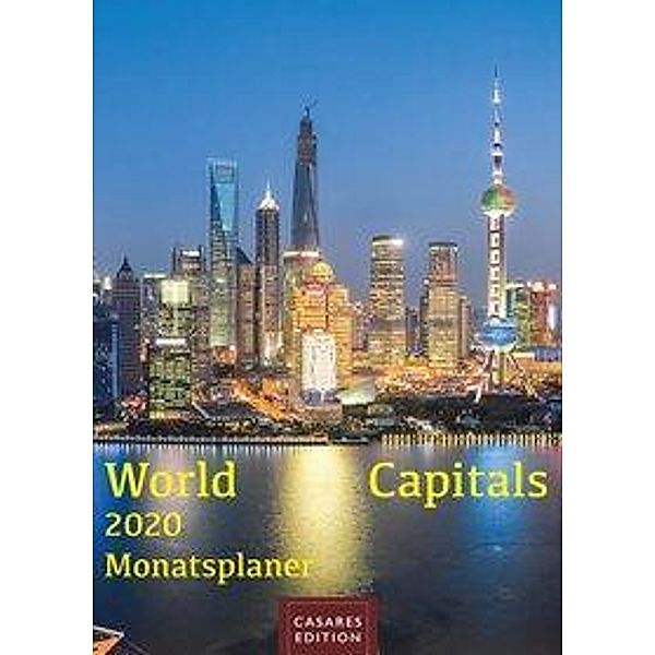 World Capitals Monatsplaner 2020