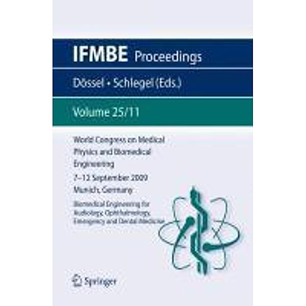 World Congress on Medical Physics and Biomedical Engineering September 7 - 12, 2009 Munich, Germany / IFMBE Proceedings Bd.25/11, Olaf Dössel