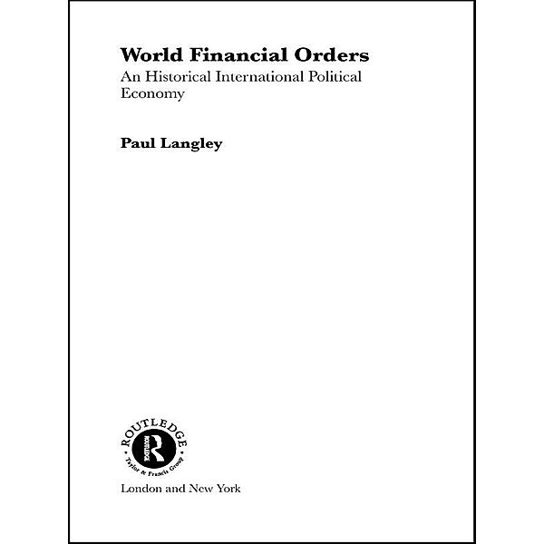 World Financial Orders, Paul Langley