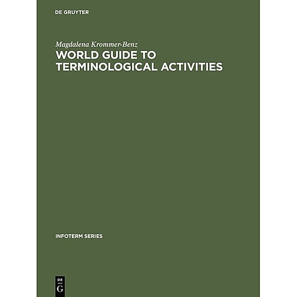 World guide to terminological activities, Magdalena Krommer-Benz