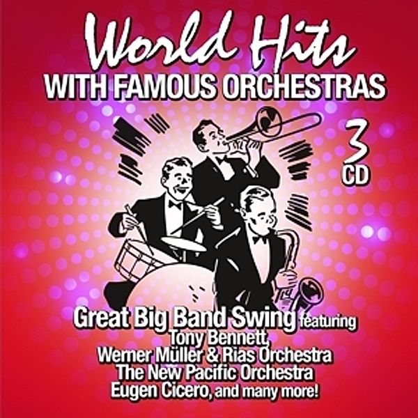 World Hits-With Famous Orchestras (3CD), Diverse Interpreten