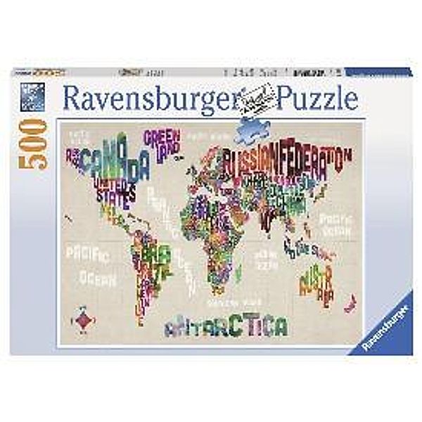 World in Words. Puzzle 500 Teile