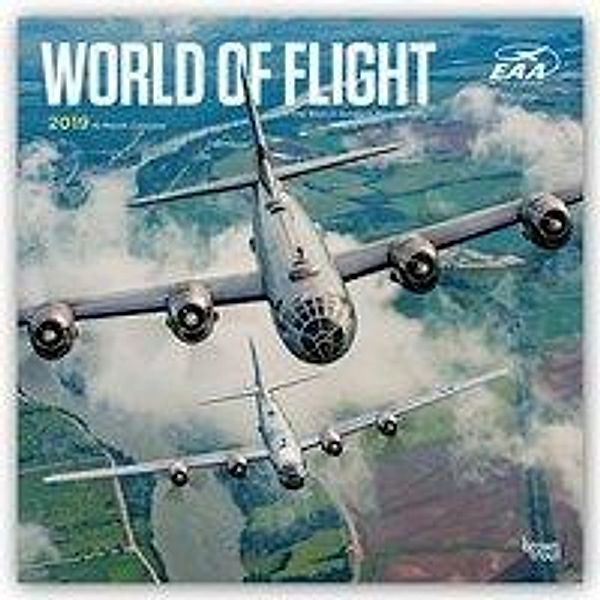 World of Flight - Motorflugzeuge 2019 - 18-Monatskalender