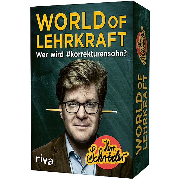 riva Verlag, Riva World of Lehrkraft - Das Kartenspiel, Johannes Schröder