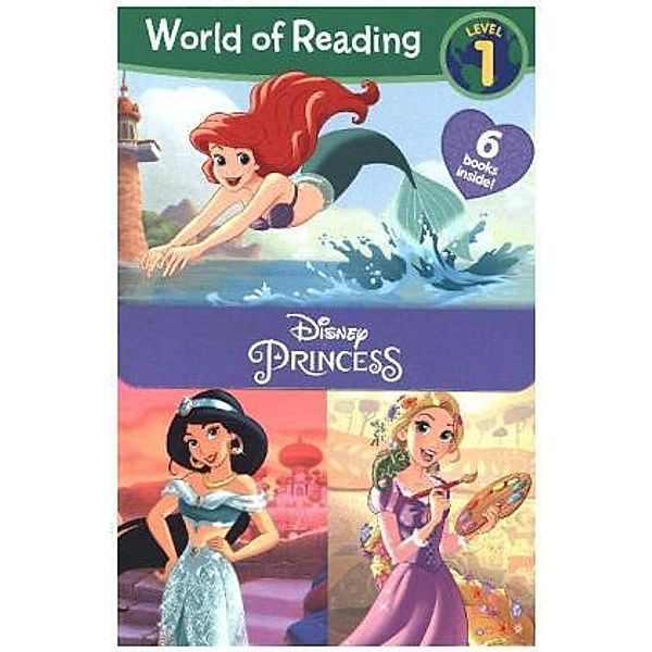 World of Reading Disney Princess Level 1 Boxed Set, Disney Book Group