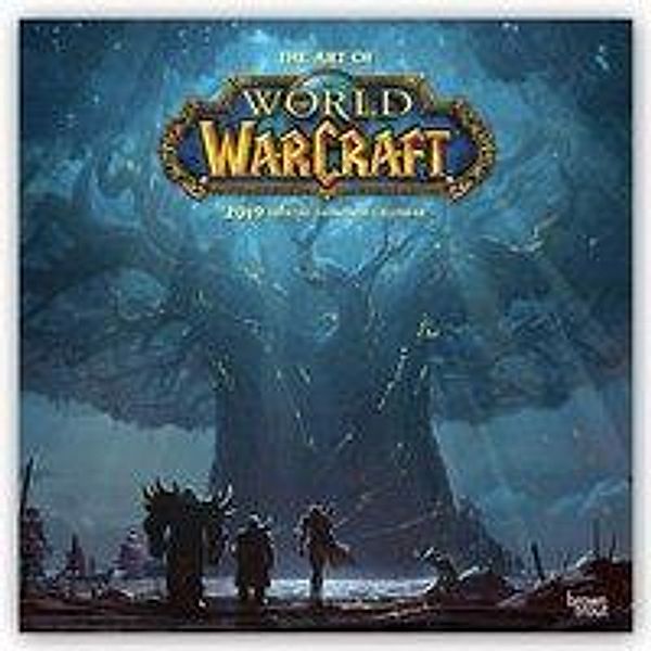 World of Warcraft 2019 Square Wall Calendar, Inc Browntrout Publishers