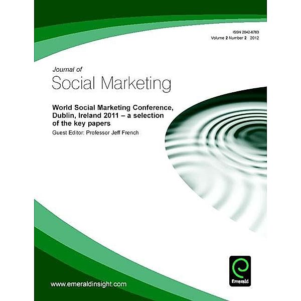 World Social Marketing Conference, Dublin, Ireland 2011