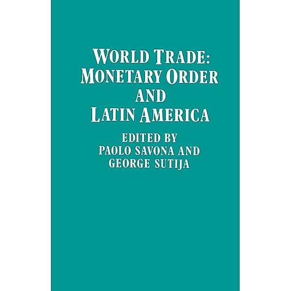 World Trade, Paolo Savona, George Sutija