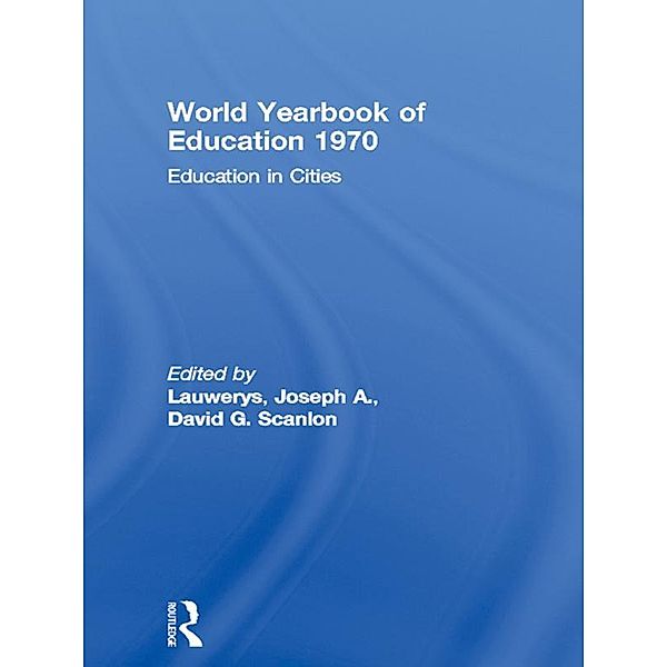 World Yearbook of Education 1970