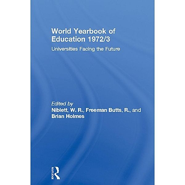 World Yearbook of Education 1972/3