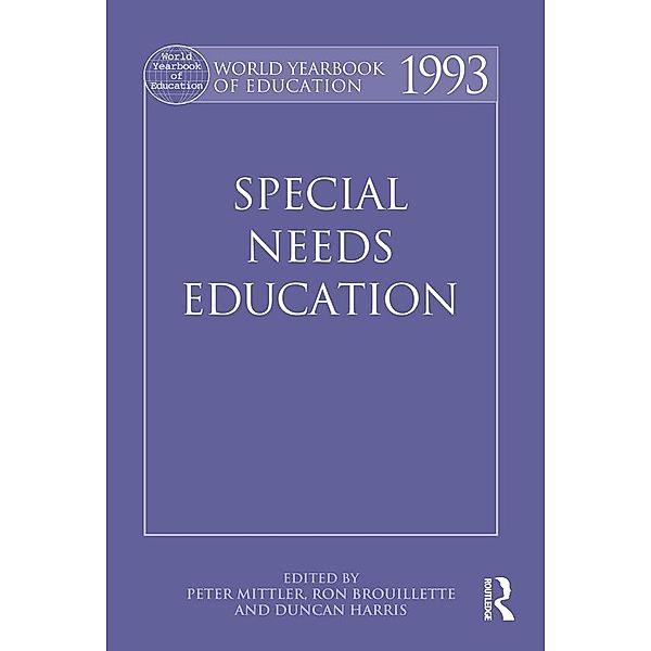 World Yearbook of Education 1993