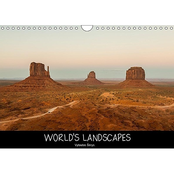 World's landscapes / UK-Version (Wall Calendar 2017 DIN A4 Landscape), Vytautas Serys
