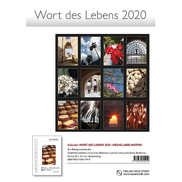 Wort des Lebens 2020 - Heilig-Land-Motive