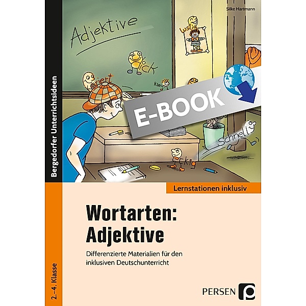 Wortarten: Adjektive / Lernstationen inklusiv, Silke Hartmann