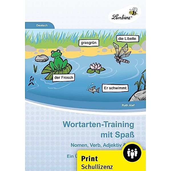 Wortarten-Training mit Spaß - Nomen, Verb, Adje..., m. 1 CD-ROM, m. 1 Beilage, Ruth Alef