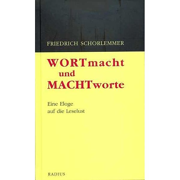 Wortmacht und Machtworte, Friedrich Schorlemmer