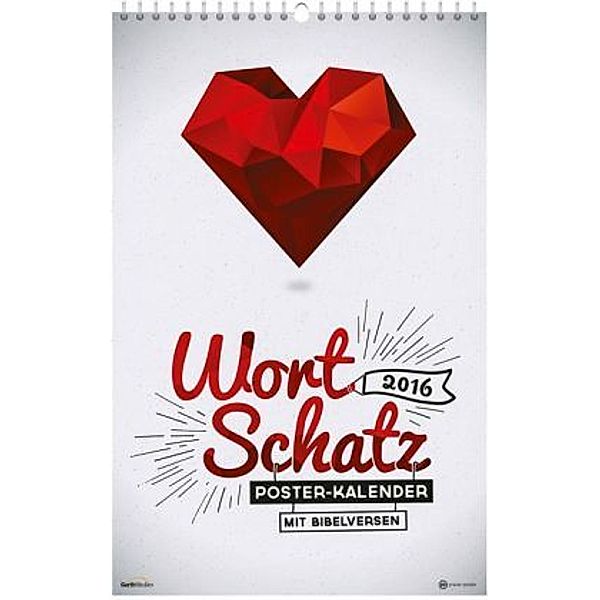 WortSchatz 2016 - Poster - Wandkalender, Ben Sauer