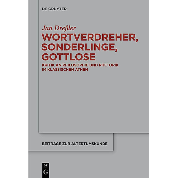 Wortverdreher, Sonderlinge, Gottlose, Jan Dressler