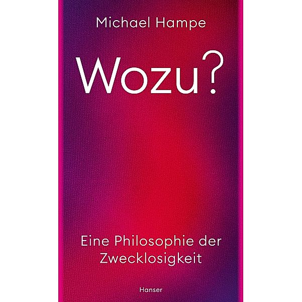 Wozu?, Michael Hampe