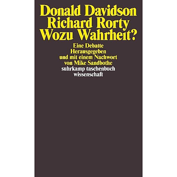 Wozu Wahrheit?, Donald Davidson, Richard Rorty