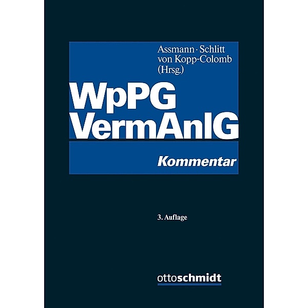 WpPG, VerkProspG, Kommentar