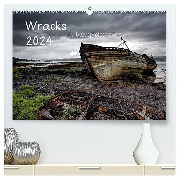 Wracks 2024 (hochwertiger Premium Wandkalender 2024 DIN A2 quer), Kunstdruck in Hochglanz, Blueye.photoemotions