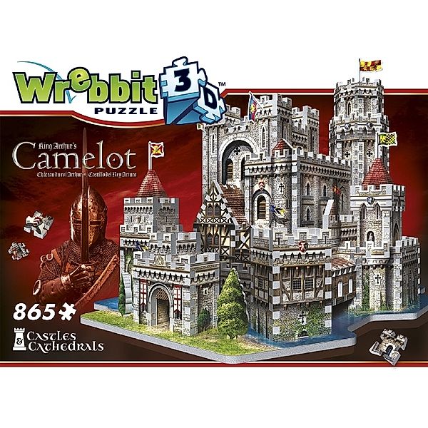 Folkmanis, Wrebbit Wrebbit Puzzle 3D - Camelot zu Artus Tafelrunde / Camelot Castle (Puzzle)