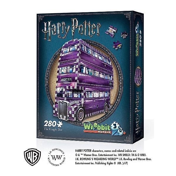 Folkmanis, Wrebbit Wrebbit Puzzle 3D - Der Fahrende Ritter - Harry Potter / The Knight Bus - Harry Potter (Puzzle)
