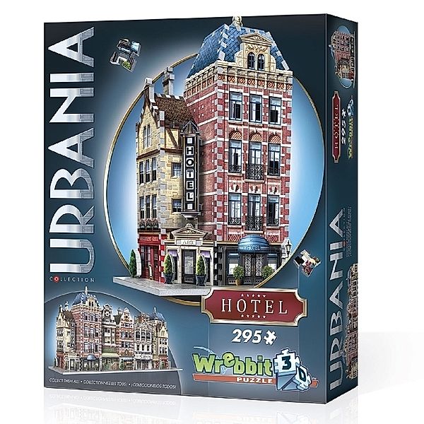 Folkmanis, Wrebbit Wrebbit Puzzle 3D - Urbanis: Hotel (Puzzle)