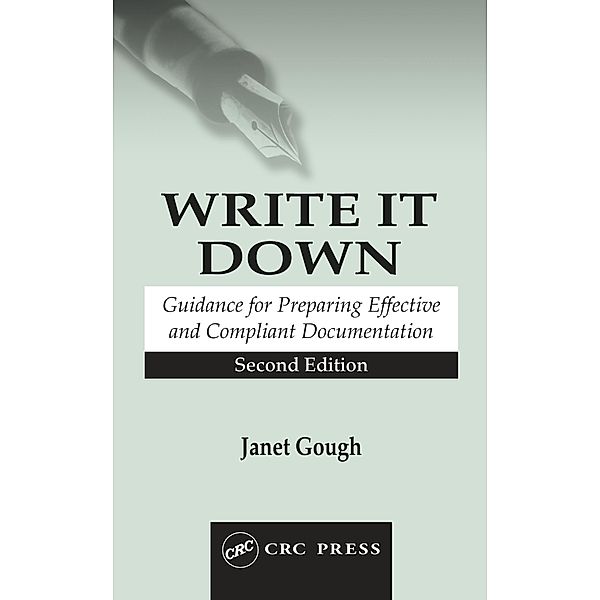 Write It Down, Janet Gough