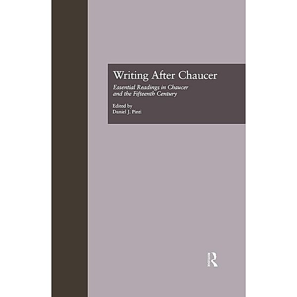 Writing After Chaucer