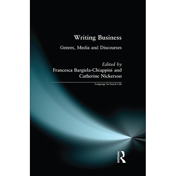 Writing Business, Francesca Bargiela-Chiappini, Catherine Ross Nickerson