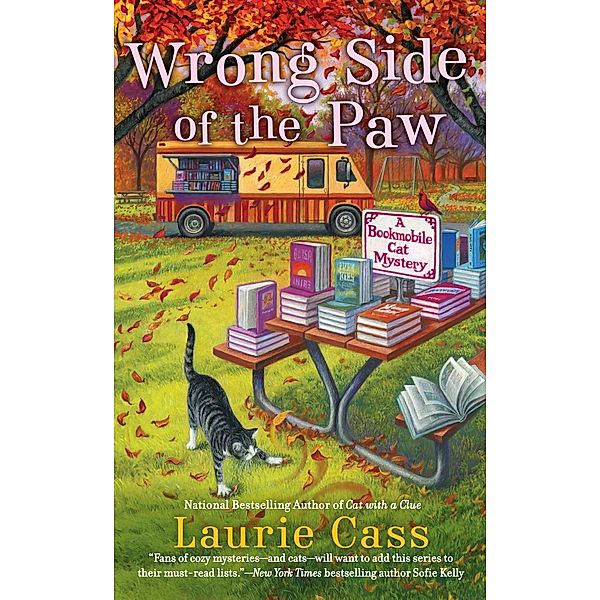 Wrong Side of the Paw / A Bookmobile Cat Mystery Bd.6, Laurie Cass