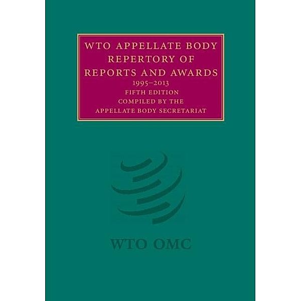 WTO Appellate Body Repertory of Reports and Awards