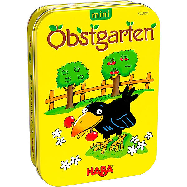 HABA Würfel-Spiel OBSTGARTEN – MINI in bunt, Anneliese Farkaschovsky, Reiner Stolte