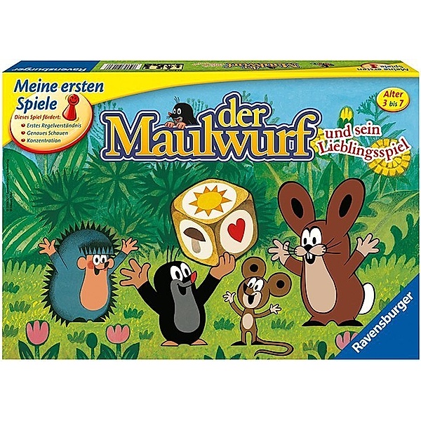 Ravensburger Verlag Würfellaufspiel: Der Maulwurf und sein Lieblingsspiel
