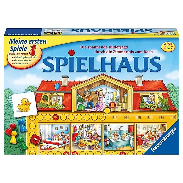 Ravensburger Verlag Würfellaufspiel: Spielhaus