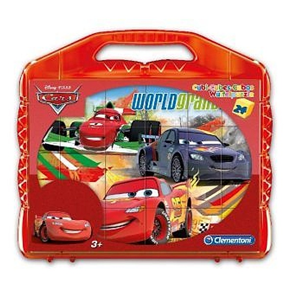 Würfelpuzzle 24er Cars (Kinderpuzzle)