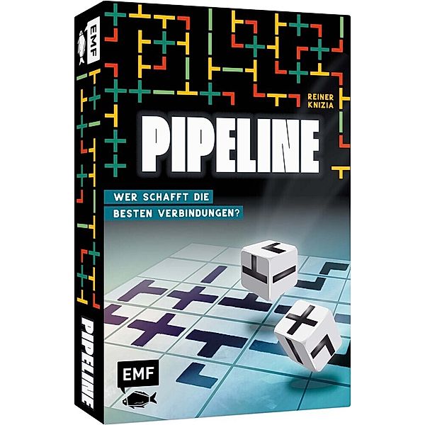 EDITION,MICHAEL FISCHER Würfelspiel: Pipeline - Wer schafft die besten Verbindungen?, Reiner Knizia