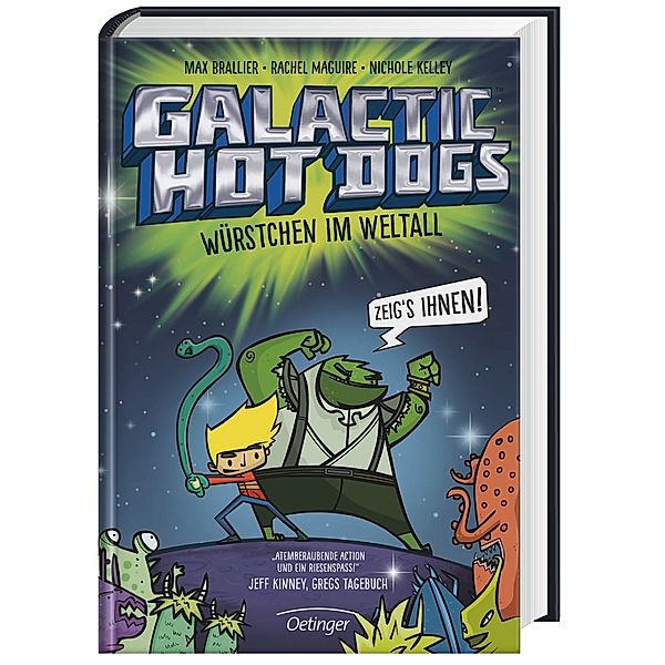 Würstchen im Weltall / Galactic Hot Dogs Bd.1, Max Brallier