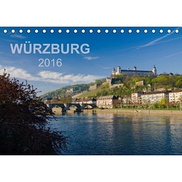 Würzburg 2016 (Tischkalender 2016 DIN A5 quer), Volker Müther