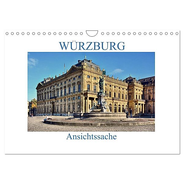 Würzburg - Ansichtssache (Wandkalender 2025 DIN A4 quer), CALVENDO Monatskalender, Calvendo, Thomas Bartruff