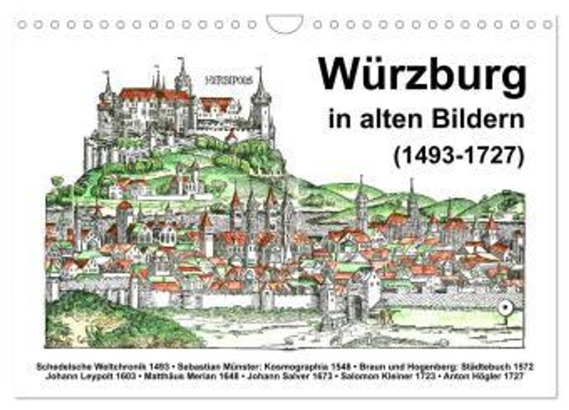 Würzburg in alten Bildern Wandkalender 2024 DIN A4 quer, CALVENDO  Monatskalender - Kalender bestellen