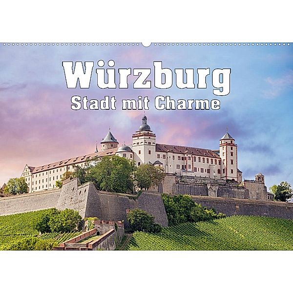 Würzburg - Stadt mit Charme (Wandkalender 2023 DIN A2 quer), Liselotte Brunner-Klaus